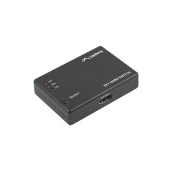 Lanberg Video Switch 3X Hdmi + Micro USB Port