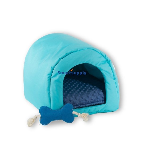Go Gift Hunde- Og Kat Huleseng - Bl - 40 X 33 X 29 cm