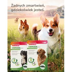 Beaphar beskyttelseshalsbnd til hunde strrelse M/L