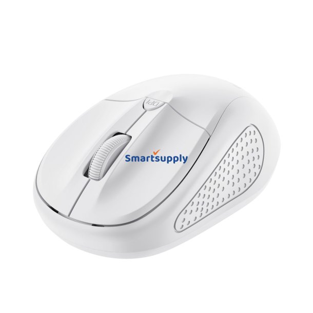 Trust 24795 - Trdls optisk mus 1600 DPI (hvid)