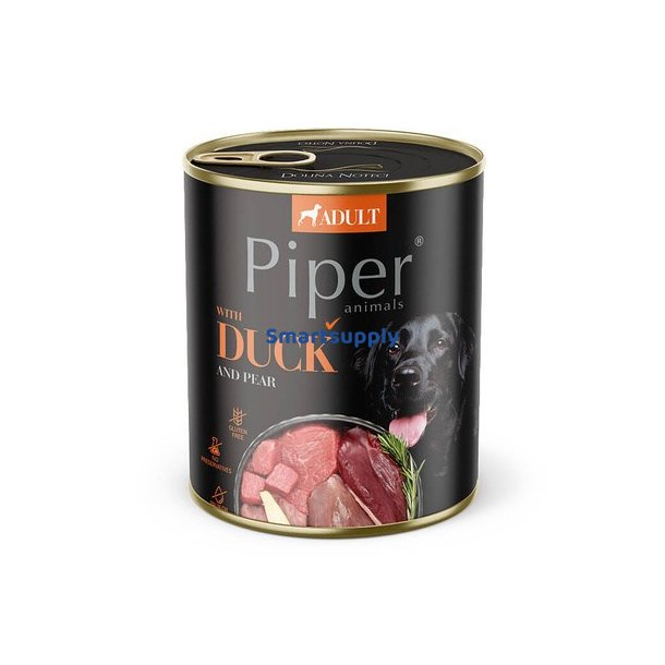 DOLINA NOTECI Piper with duck and pear - vdfoder til hunde - 800g