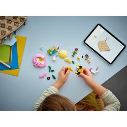 LEGO FRIENDS 42658 Poolparty med enhjrning og flamingo