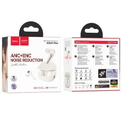 Hoco Eq23 Plus II Headset Trdlse In-Ear Opkald/Musik Bluetooth Hvid