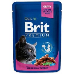 BRIT Cat Pouches Family Plate - vdfoder til katte - 12 x 100g