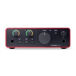 Focusrite Scarlett Solo 4th Gen - 2-kanals lydinterface
