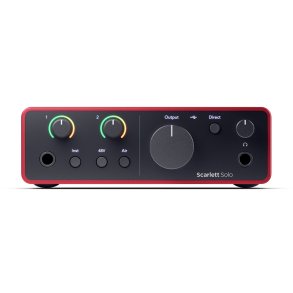 Focusrite Scarlett Solo 4th Gen - 2-kanals lydinterface