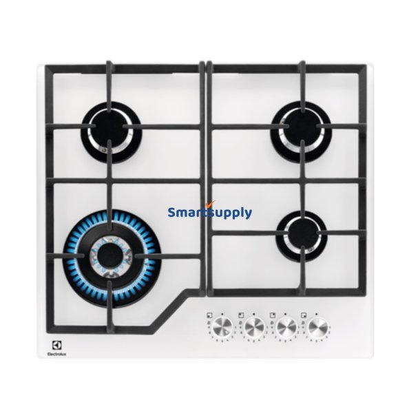 Electrolux Kgg64362w Hvid Indbygget 60 cm Gas 4 Zone(R)