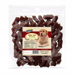 HILTON Blde plser med oksekd - delikatesse til hunde - 500g