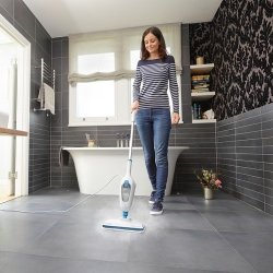 Black & Decker FSMH13E10 damprenser 1300 W Hvid