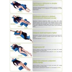 Sengepositioneringspude U-Halvmne I Silikonefiber Bl