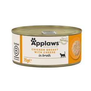 APPLAWS Chicken breast with cheese - vd kattefoder - 70g