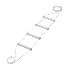 Stige til rehabiliteringsseng fluorescerende