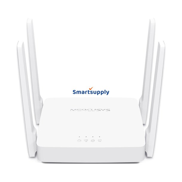 Mercusys AC10 trdls router Hurtigt ethernet Dual-band (2,4 GHz / 5 GHz) Hvid