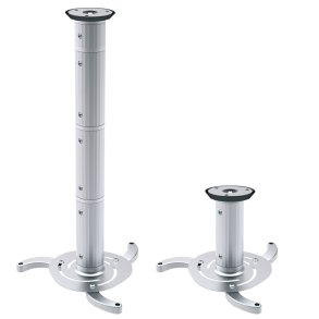 Loft mount for projectors, silver, from 80 mm to 980 mm
