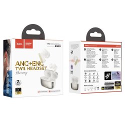 Hoco Eq20 Rhyme Headset Trdlst In-Ear Opkald/Musik Bluetooth Hvid
