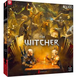 Puzzle Good Loot Gaming - The Witcher (Hekseren): Playing Gwent 1000 stk