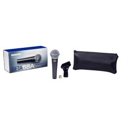 Shure Beta 58A - Dynamisk, Supercardioid, Vokalmikrofon