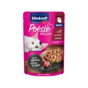 VITAKRAFT POESIE DELICE hjerter - vdfoder til katte - 85 g