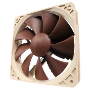 Noctua NF-P12 PWM Computerklesystem Computerkabinet Ventilator 12 cm Brun, Hvid 1 stk