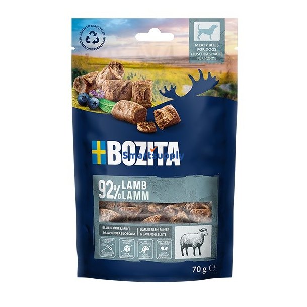 Bozita Kdbid Lam - Hundegodbid - 70G