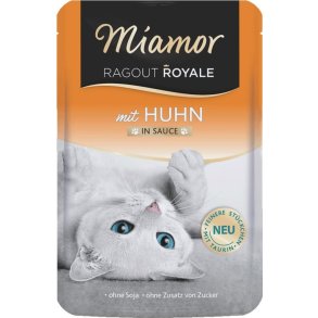 MIAMOR Ragout Royale Chicken in sauce - vd kattefoder - 100g