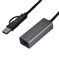 Unitek Adapter Usb-A/Usb-C - Rj-45 2,5 Gbit, U1313c