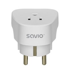Savio Ap-01 Rejseadapter, Us-Stik  Eu-Stik