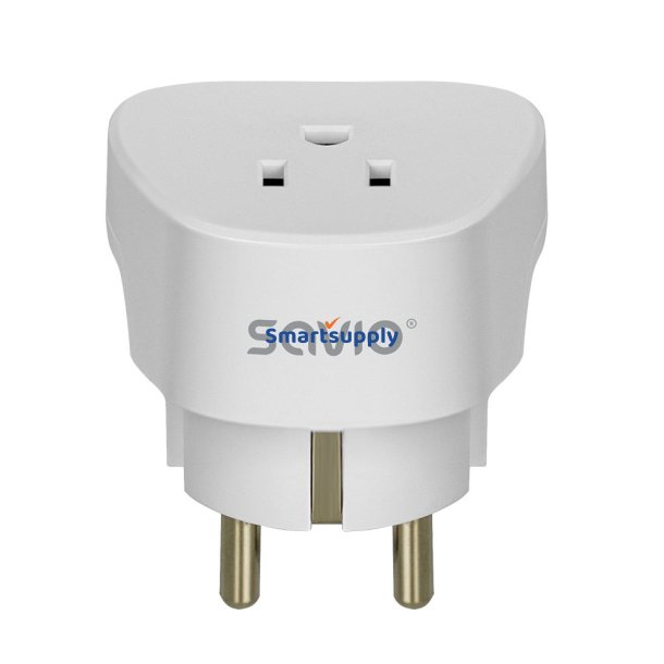 Savio Ap-01 Rejseadapter, Us-Stik  Eu-Stik