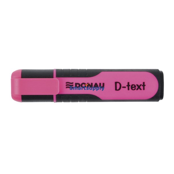 Overstregningstusch SoftGrip 1-5 mm pink - 10 stk