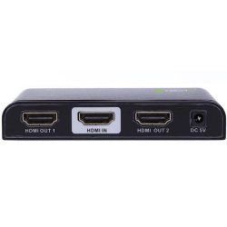 Techly IDATA HDMI2-4K2 video-splitter HDMI 2x HDMI