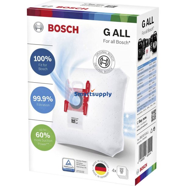 Bosch Bbz41fgall Stvsuger Tilbehr/Forsyning
