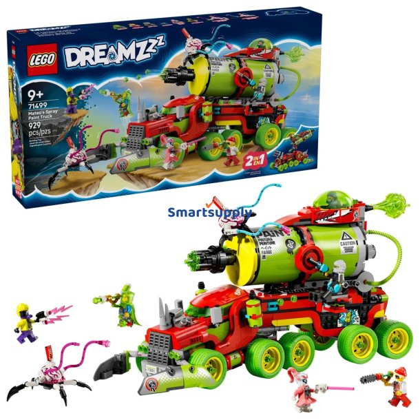 Lego Dreamzzz 71499 Mateos Sprjtefarvevogn