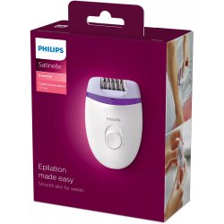 Philips Satinelle Essential til benene, kompakt epilator med ledning