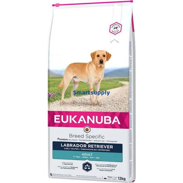 Eukanuba Labrador Retriever Voksen - Trfoder Til Hunde - 12 Kg
