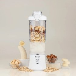 Svamp Trdls Kopblender 0,6L Hvid