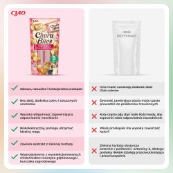 Inaba Churu Bites Kylling Med Tun Og Laks - Kattegodbidder - 3X10 G