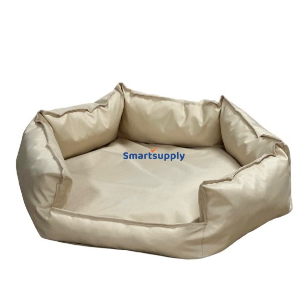 Go Gift Hexagon Beige Xxl - Kledyrsseng - 90 X 63 X 16 cm