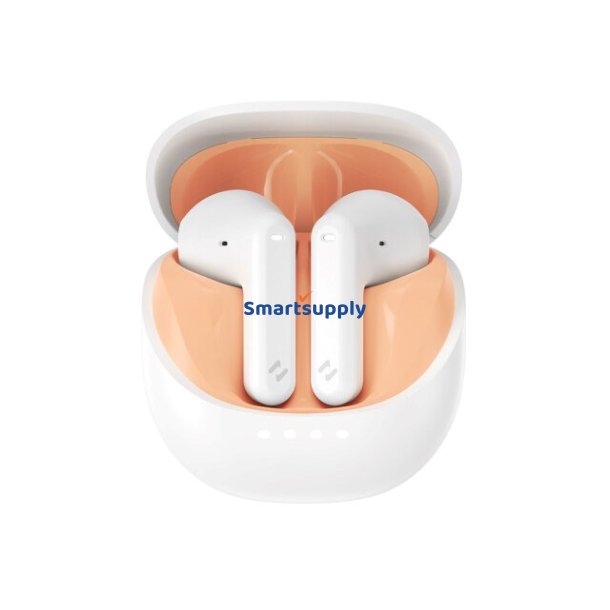 Havit Tw931 - Tws Trdlse Hovedtelefoner, Hvide Og Orange