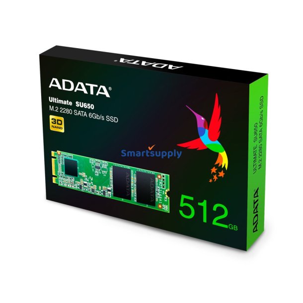 Adata Ultimate Su650 M.2 512Gb Serial ATA III 3D Nand