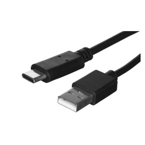Lanberg CA-USBO-20CU-0018-BK kabel USB 1,8 m USB 2.0 USB A USB C Sort