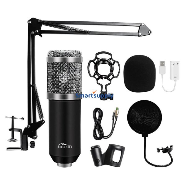 Mikrofon Med Tilbehrsst Studio Og Streaming Microphone Mt397s