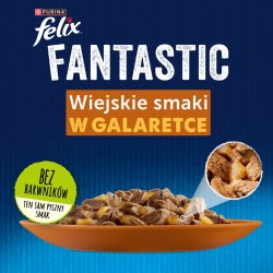 Felix Fantastic kanin, lam - vdfoder til katte 340g (4x 85g)