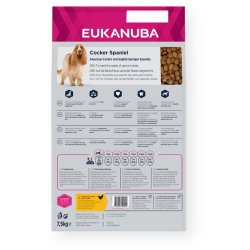 Eukanuba Breed Specific Cocker Spaniel 7,5 kg Voksen Kylling