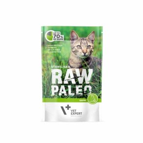 RAW PALEO Adult Cat Steriliseret Vildtkd - vd kattefoder - 100 g