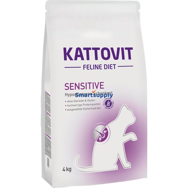 Kattovit Sensitive 4 Kg Katte Trfoder Voksen
