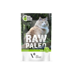 RAW PALEO Voksen Kattevildt - vdt kattefoder - 100 g