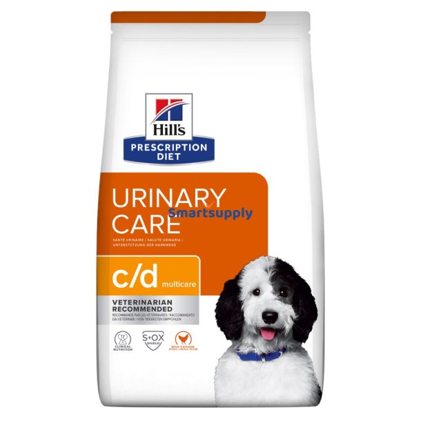 HILL'S PRESCRIPTION DIET Canine c/d Multicare Trt hundefoder Kylling 12 kg
