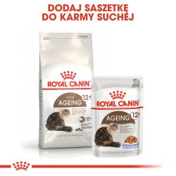 Royal Canin Senior Aging 12+ Trt Kattefoder Fjerkr, Grntsager 0,4 Kg