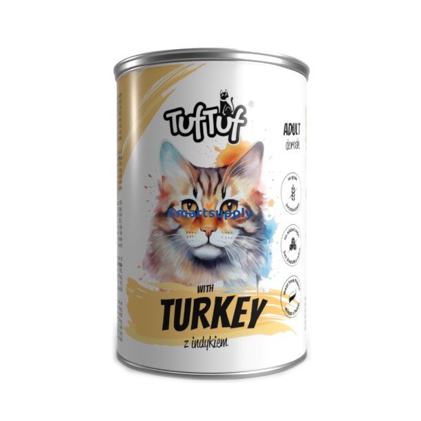 TUF TUF Meal med kalkun - vdfoder til katte - 400g