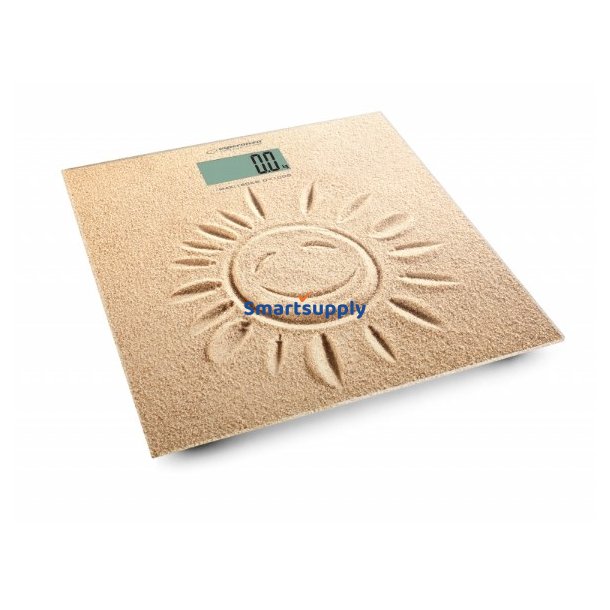 Esperanza Ebs006 Personlig Vgt Elektronisk Personvgt Firkantet Beige